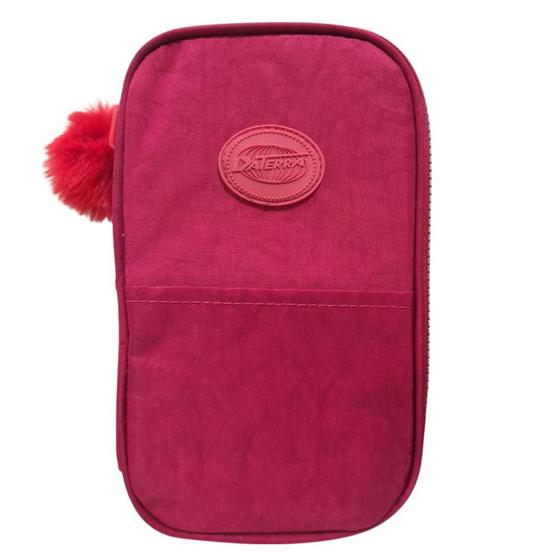 Imagem de Estojo Box Duplo Nylon Case Vermelho 817393 Daterra