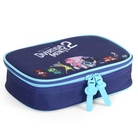 Imagem de Estojo Box Escolar Divertidamente Roxo Infantil Disney