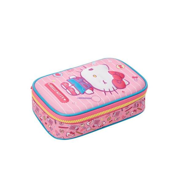 Imagem de Estojo Box Escolar Hello Kitty Xeryus Gatinha 13545