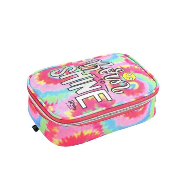 Imagem de Estojo Box Feminino Tie Dye Born To Shine Escolar - Seanite