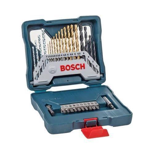 Imagem de Estojo Brocas E Pontas 30Pc X-Line Titânio Bosch