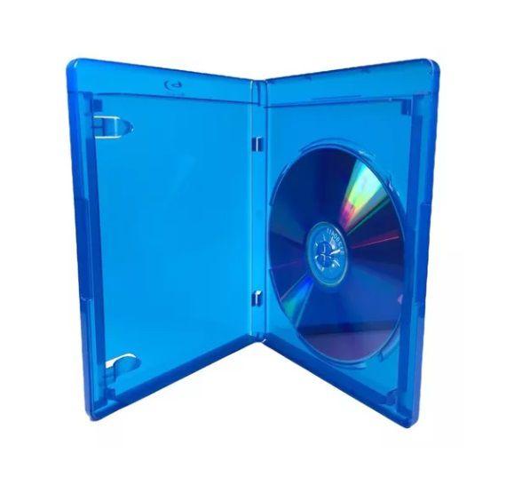Estojo Capa Box Blu-Ray Azul 14 mm 12 Peças Menor preço em Estojo Capa Box Blu-Ray Azul 14 mm 12 Peças