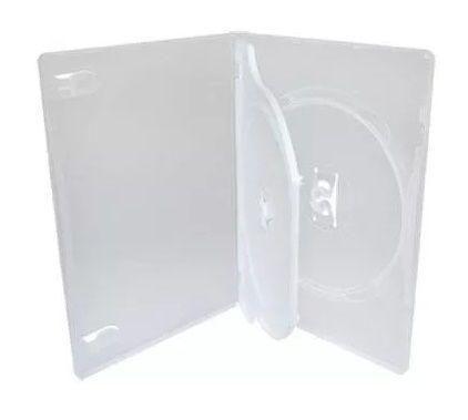 Estojo Capa Dvd Duplo Transparente 14 Mm - 12 Peças Menor preço em Estojo Capa Dvd Duplo Transparente 14 Mm - 12 Peças