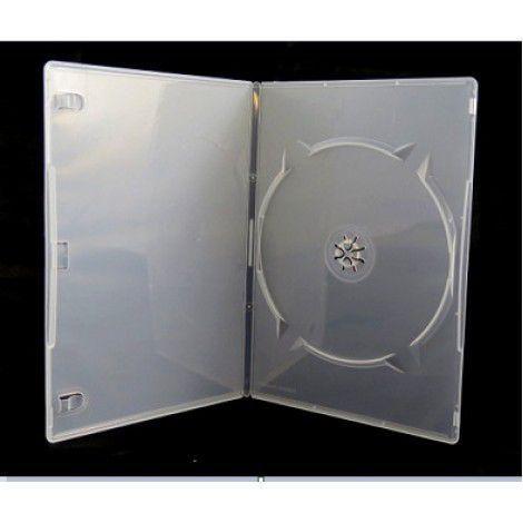 Imagem de Estojo Capa Dvd Transparente Slim 07 Mm 12 Peça