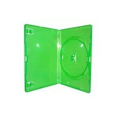Estojo Capa X-Box DVD Verde 14 Mm - 12 Peças Menor preço em Estojo Capa X-Box DVD Verde 14 Mm - 12 Peças