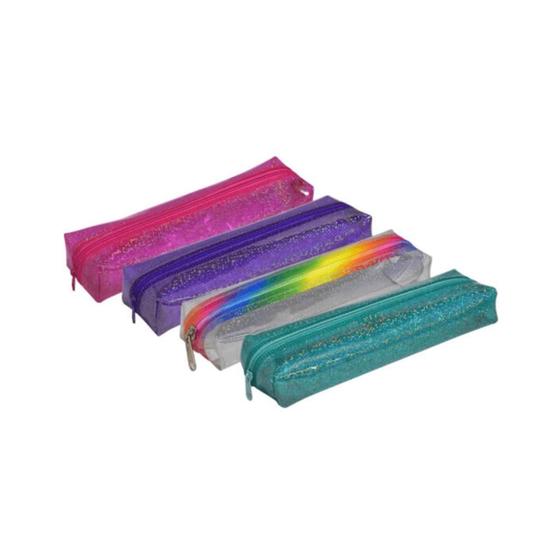Imagem de Estojo Dac Disco Transparente com 1 Zíper