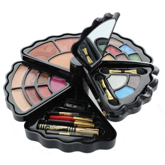 Imagem de Estojo de Maquiagem Completo Multifuncional blush, lip gloss, mascara (PM-310) - T & G Tango