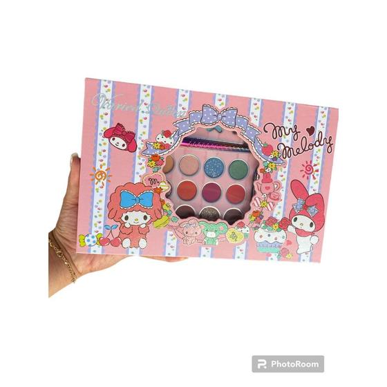 Imagem de Estojo de Maquiagem Kit Paleta de Sombras Lindo!!! Varied Queen My Melody