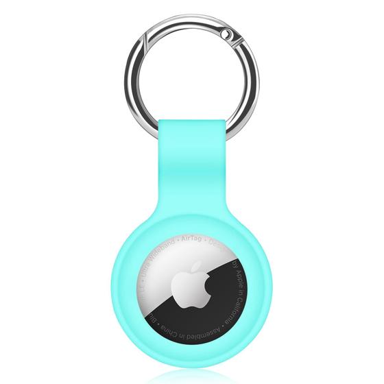 Imagem de Estojo de Silicone Ultraleve para AirTag - Pacote com 4 Unidades (Rosa)