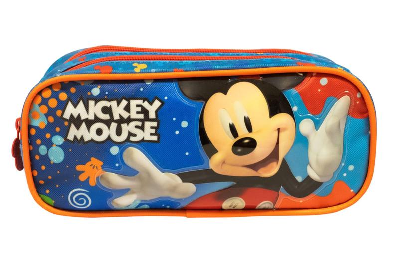 Imagem de Estojo Duplo Escolar Mickey Mouse R Xeryus