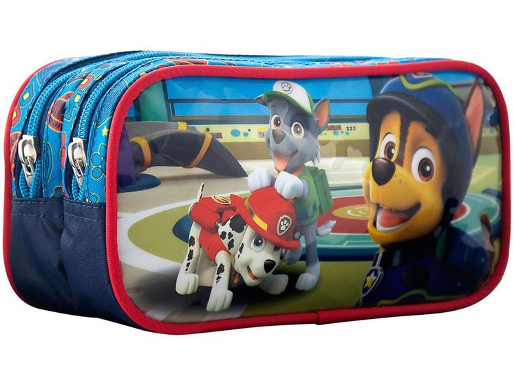 Imagem de Estojo Escolar 2 Divisórias Paw Patrol Top Pups - com Zíper Xeryus