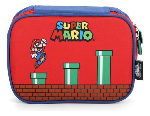 Imagem de Estojo Escolar Box 100 Pens Super Mario Original