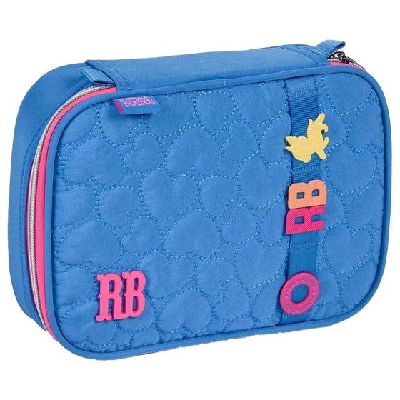 Imagem de Estojo Escolar Box Rebecca Bonbon Azul Clio Style RB24542