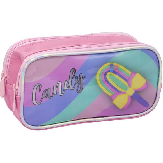 Imagem de Estojo Escolar Candy - MIF5335-E - Yepp -  CORES PASTEL