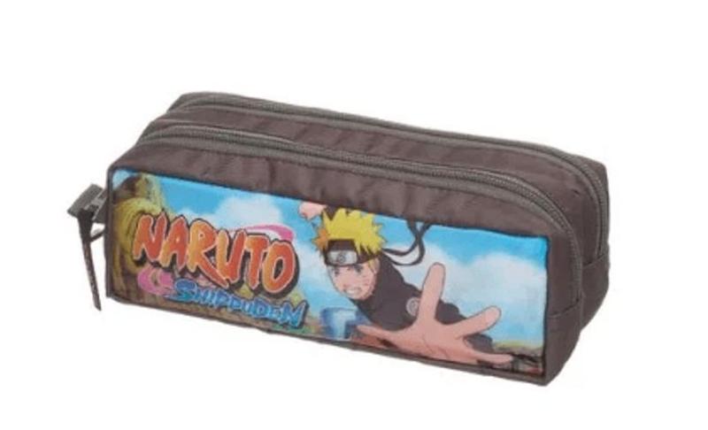 Imagem de Estojo Escolar Duplo Naruto Shippudem Ref. 978A17