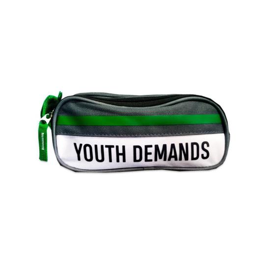 Imagem de Estojo Escolar Duplo Youth Demands Verde Clio Style