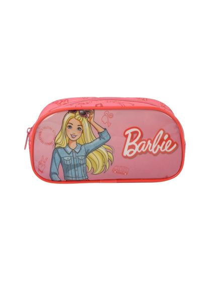 Imagem de Estojo Escolar Infantil Luxcel Barbie Vermelho EI38184