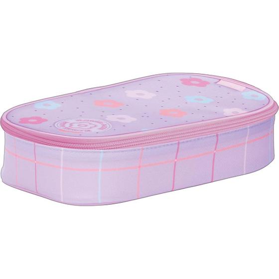 Imagem de Estojo Escolar / Necessaire Mini Box Floral Academie - Tilibra