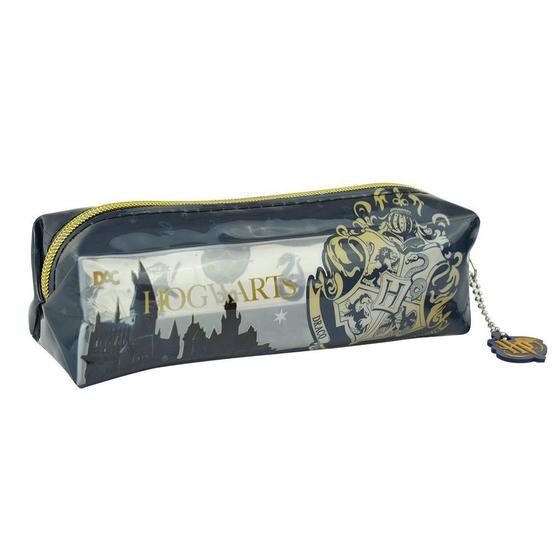 Imagem de Estojo Escolar Pvc Cristal Harry Potter Dac Transparente