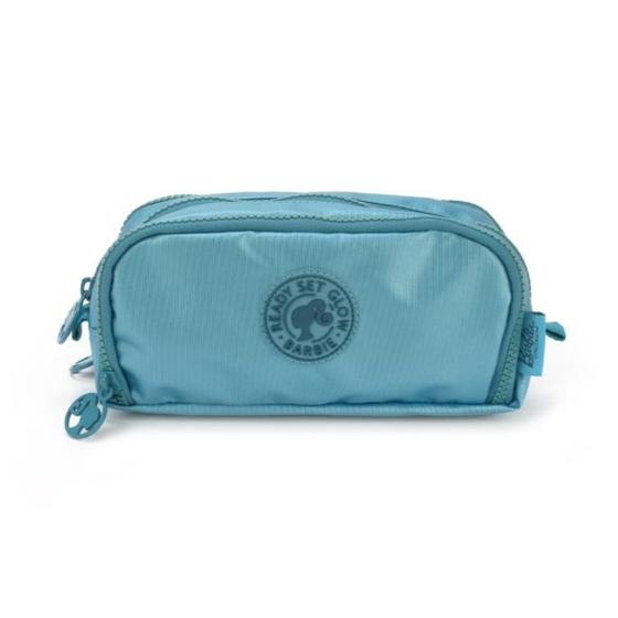 Imagem de Estojo Escolar Triplo Barbie Ready Set Glow Verde - Luxcel