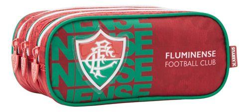 Imagem de Estojo Escolar Xeryus Triplo Fluminense