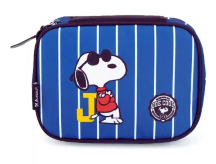 Imagem de Estojo EscolarBox Snoopy Azul