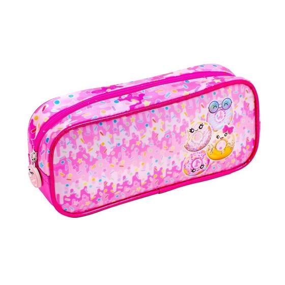 Imagem de Estojo Infantil Kit Retangular Sweet Donut