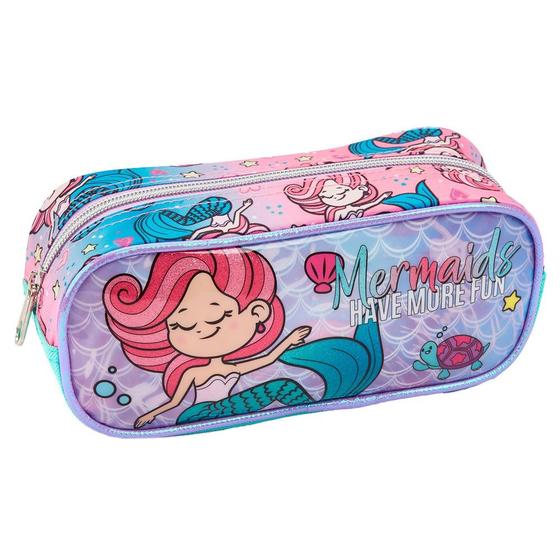 Imagem de Estojo Infantil Sereia e Unicórnio Seanite - Item Sortido