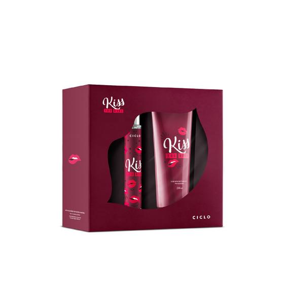 Imagem de Estojo Kiss You More - Deo Colônia 30ml + Hidratante 240ml