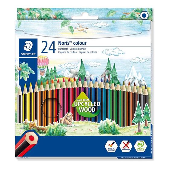 Imagem de Estojo Lápis de Cor Staedtler Noris Colour com 24 Cores