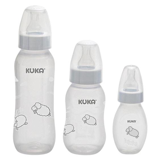 Imagem de Estojo Mamadeira Kuk Branca 50Ml