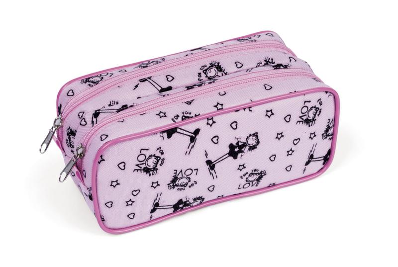 Imagem de Estojo Necessaire Duplo LS EE1202 com 2 divisões