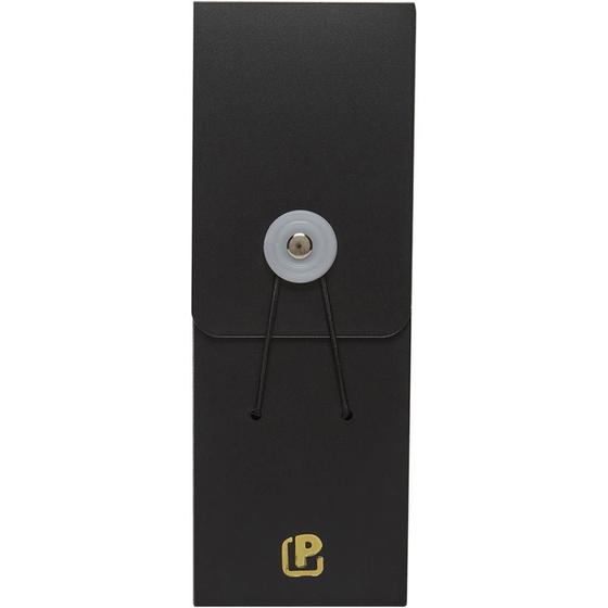 Imagem de Estojo Plástico Multiuso Vertical Preto - Pacote com 4 Unidades