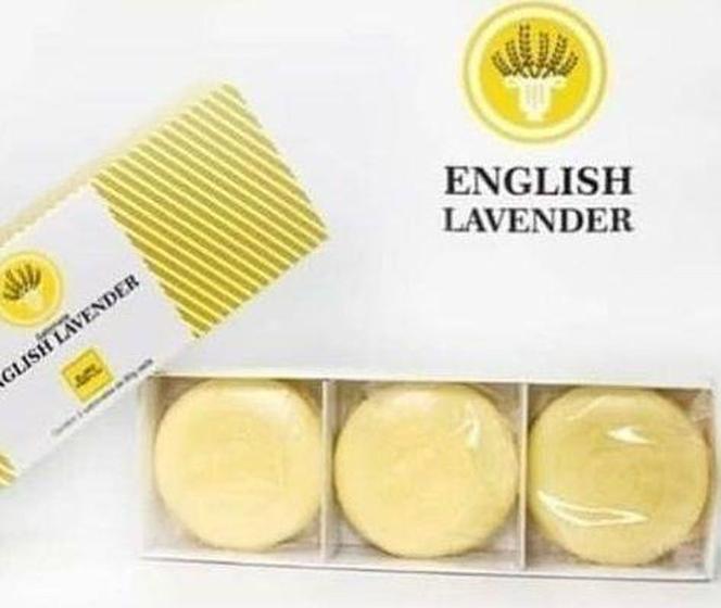 Imagem de Estojo Presente com 3 sabonetes perfumados English Lavender 80g Europarfum