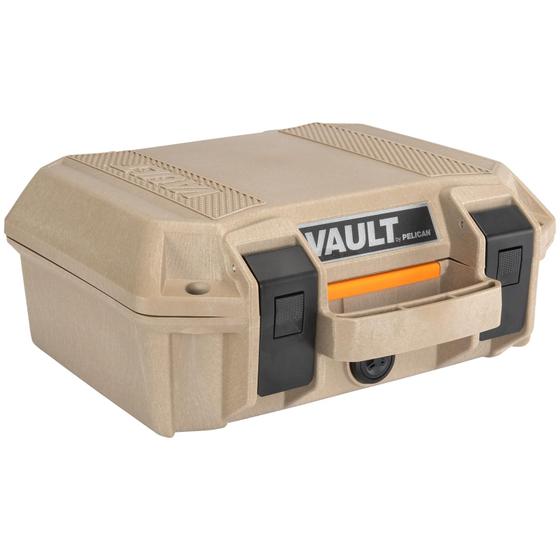 Imagem de Estojo Rígido Pelican Vault V100 Multiuso com Espuma (Bronzeado)