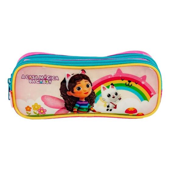 Imagem de Estojo sestini gabby fadas duplo infantil menina  066152