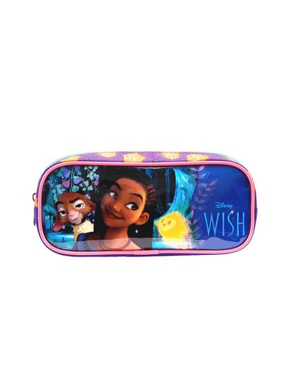 Imagem de Estojo Simples Wish Disney Roxo 11745 Original Disney