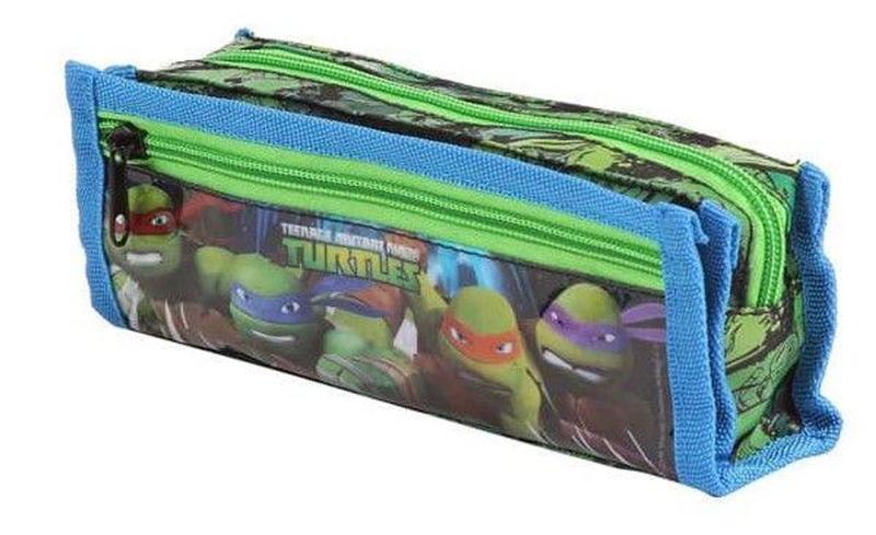 Imagem de Estojo soft c/ divisões tmnt green 49120 - Dmw