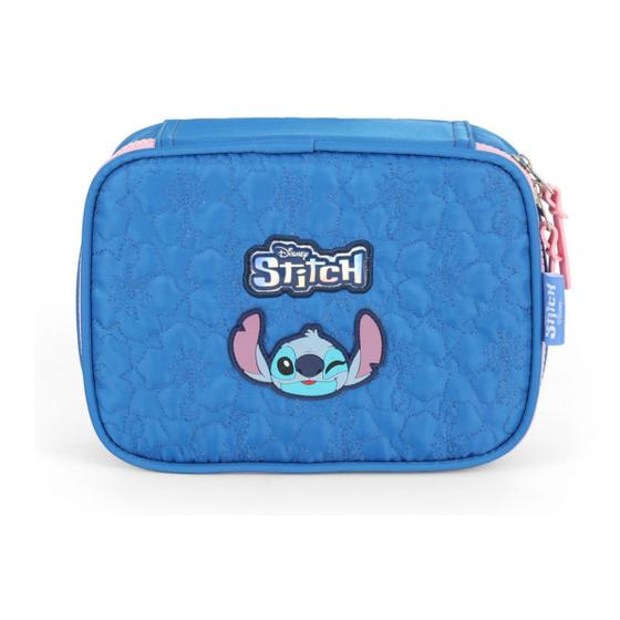 Imagem de Estojo Stitch Escolar 100 Pens Espaçoso Oficial Disney