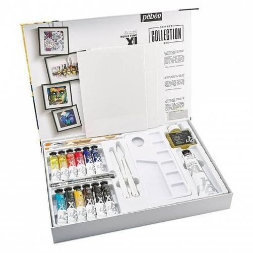 Imagem de Estojo Tinta Óleo Pebeo Collection Box 23 Peças