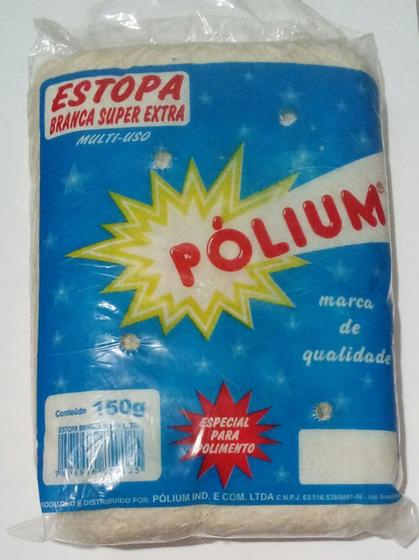 Imagem de Estopa Branca Super Extra 150 gr Pólium