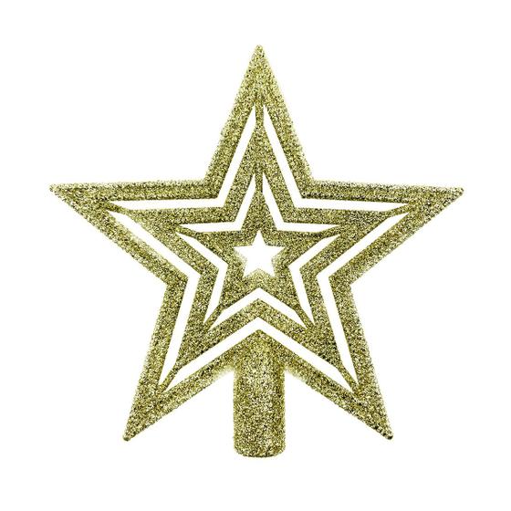 Estrela Ponteira Árvore Natal Enfeite Natalino Decoração