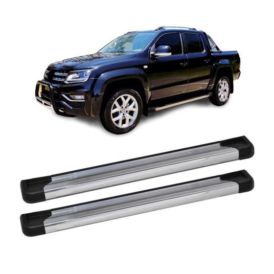 Imagem de Estribo Amarok 2014 2015 2016 2017 Cabine Dupla Aluminio