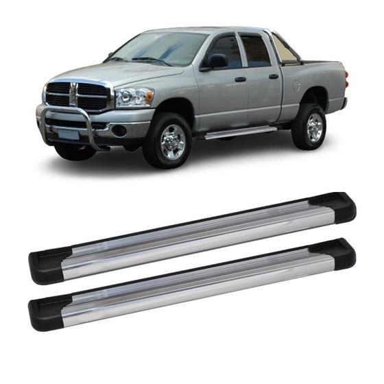 Imagem de Estribo Dodge RAM 2006 a 2011 Cabine Dupla Aluminio