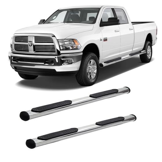 Imagem de Estribo Dodge Ram 2011 2012 2013 2014 2015 Cromo Oblongo CD