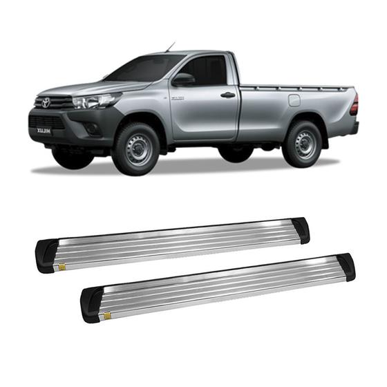 Imagem de Estribo Hilux 2005 a 2015 Cabine Simples Alumínio