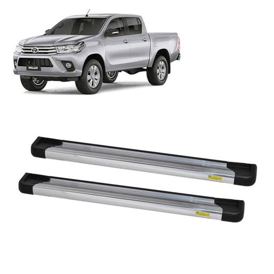 Imagem de Estribo Hilux 2020 2021 2022 Cabine Dupla Alumínio