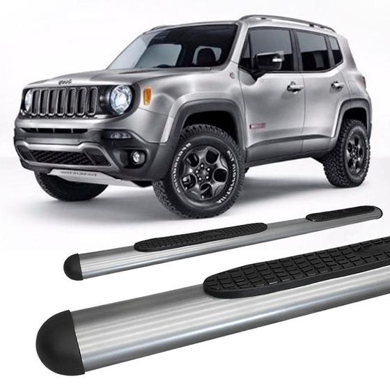 Imagem de Estribo Jeep Renegade Oblongo Oval Grafite