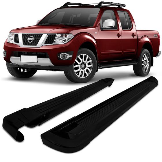 Estribo Lateral Bepo G2 Frontier SEL 2009 a 2022 Cabine Dupla Preto Preto Ebony Menor preço em Estribo Lateral Bepo G2 Frontier SEL 2009 a 2022 Cabine Dupla Preto Preto Ebony