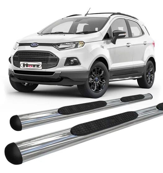 Imagem de Estribo Lateral Ecosport 13 a 2020 Oblongo Cromado